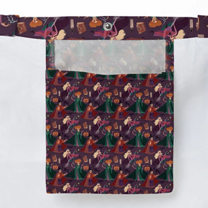 Sanderson Sisters Pattern Large Tote Bag