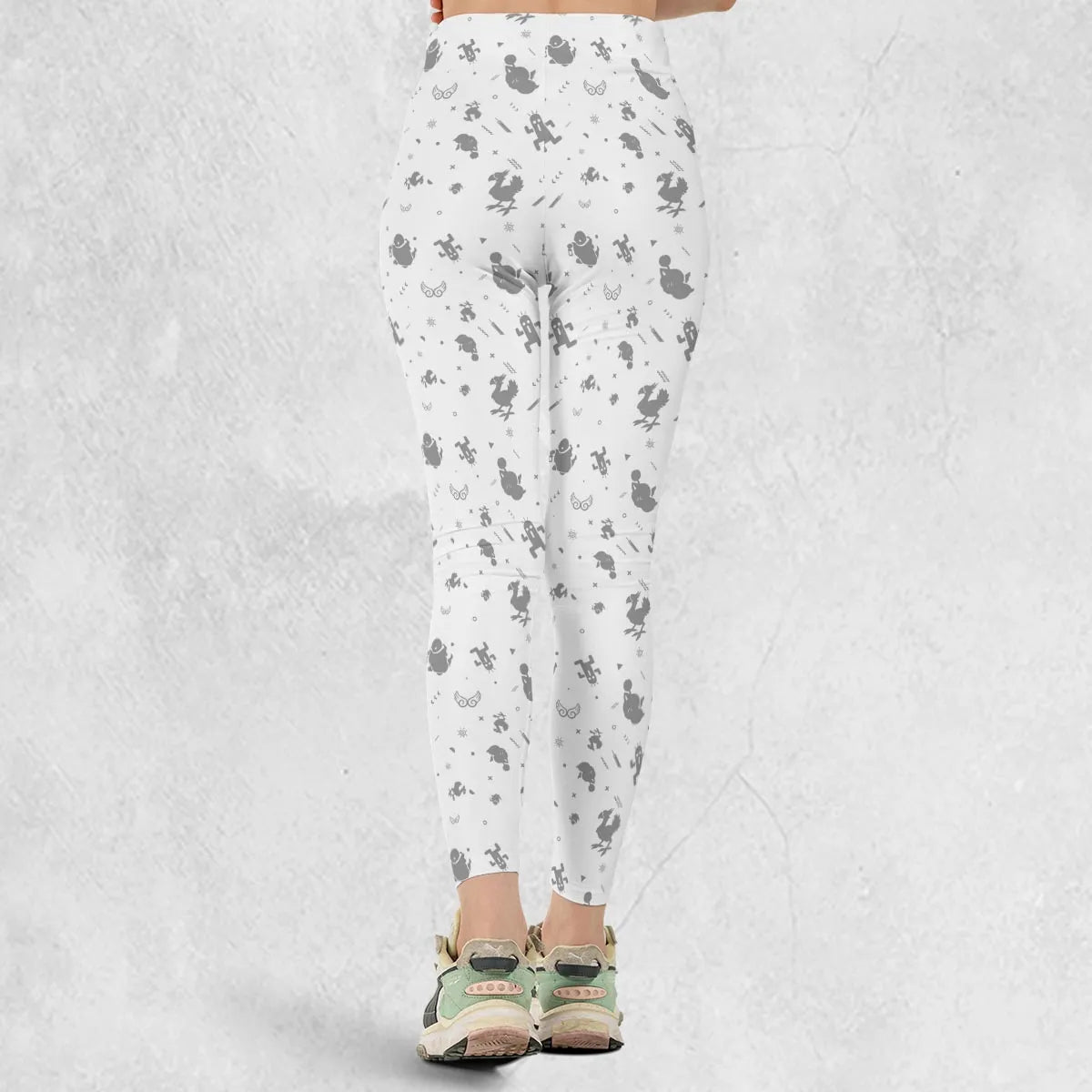 Final Fantasy Creatures Pattern Legging