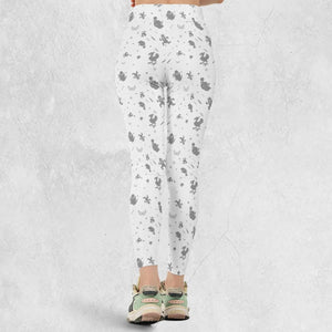 Final Fantasy Creatures Pattern Legging