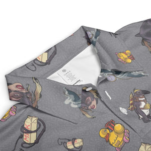 90s Returns Penguin and Catwoman AOP Men/Women Polo Shirt
