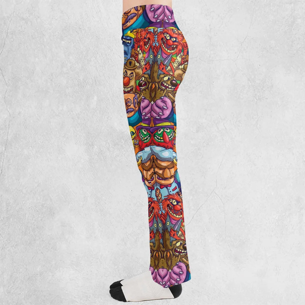 Monster Muppets The Muppets Characters Flare Leggings