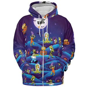 Horror Night The Simpsons All-over Print Hoodie
