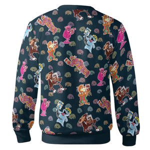 80s Cereal Monsters Cardigan