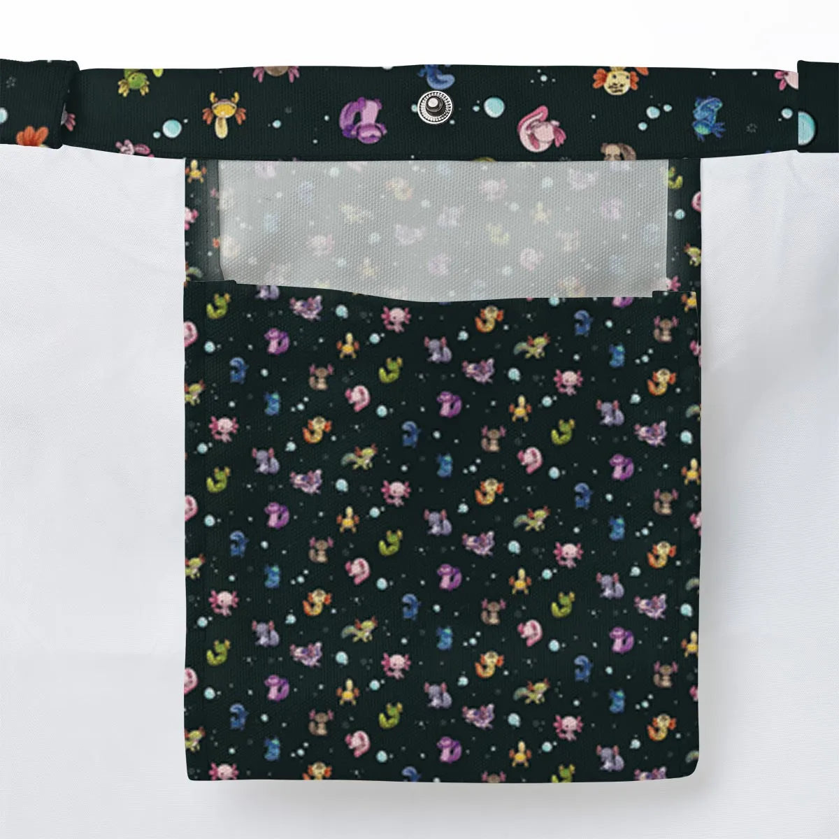 Axolotls Of The World Pattern Large Tote Bag