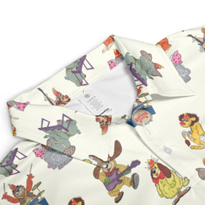 Snorky Fleegle Drooper Bingo The Banana Splits AOP Men/Women Polo Shirt