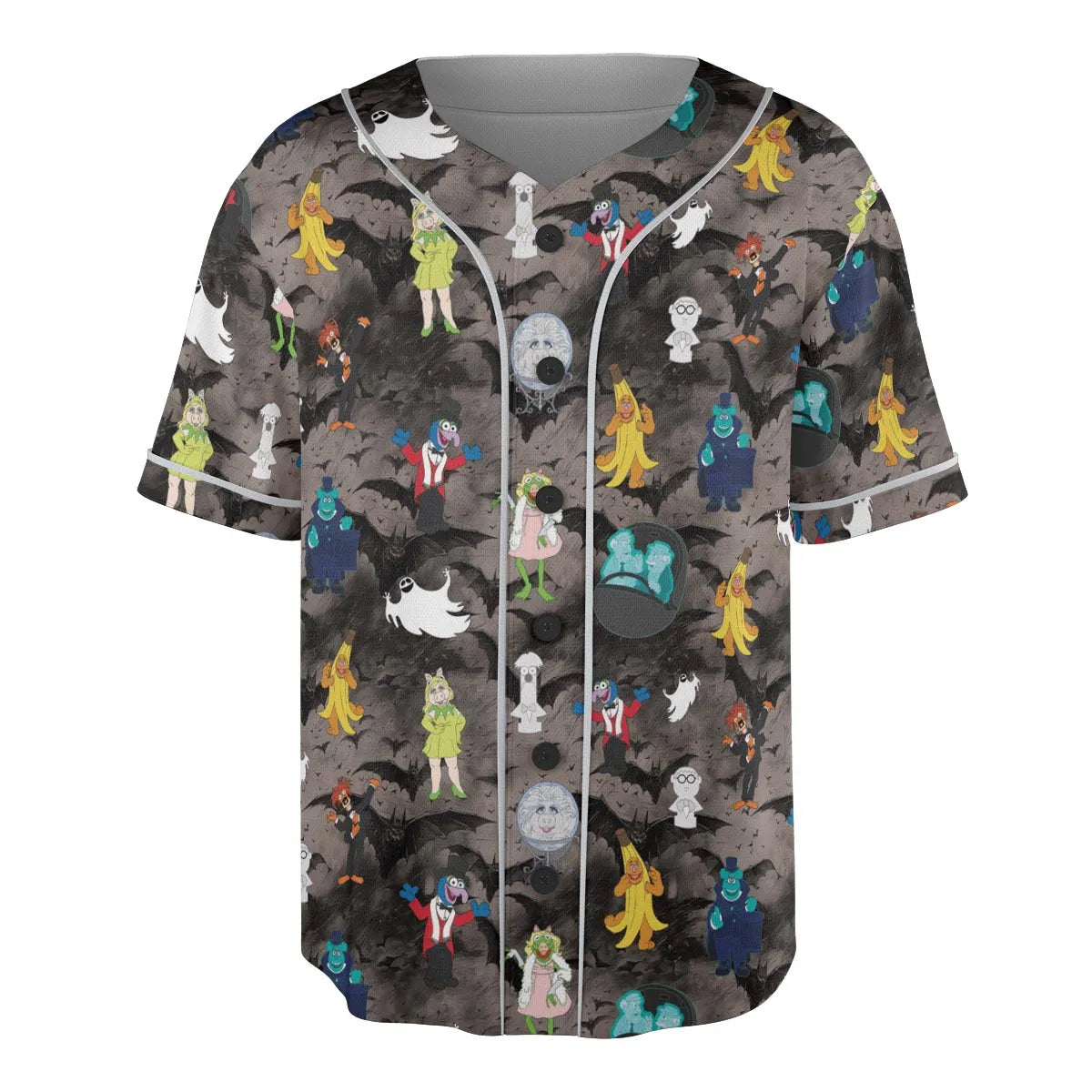 Muppet Haunted Unisex Baseball Jersey