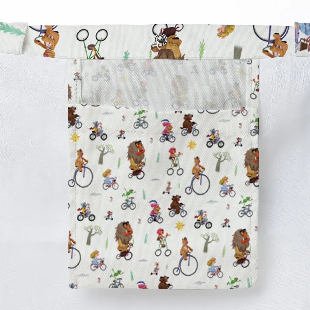 The Muppet Movie Bike Scene Large Tote Bag