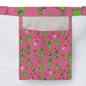 Rugrats Reptar Pattern Large Tote Bag