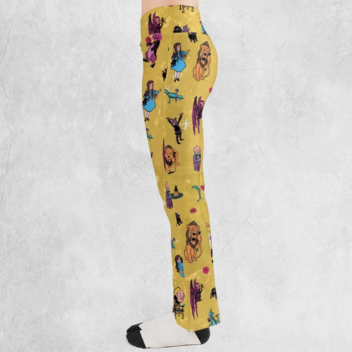 Friends in Emerald City Wizard of Oz Flare Leggings