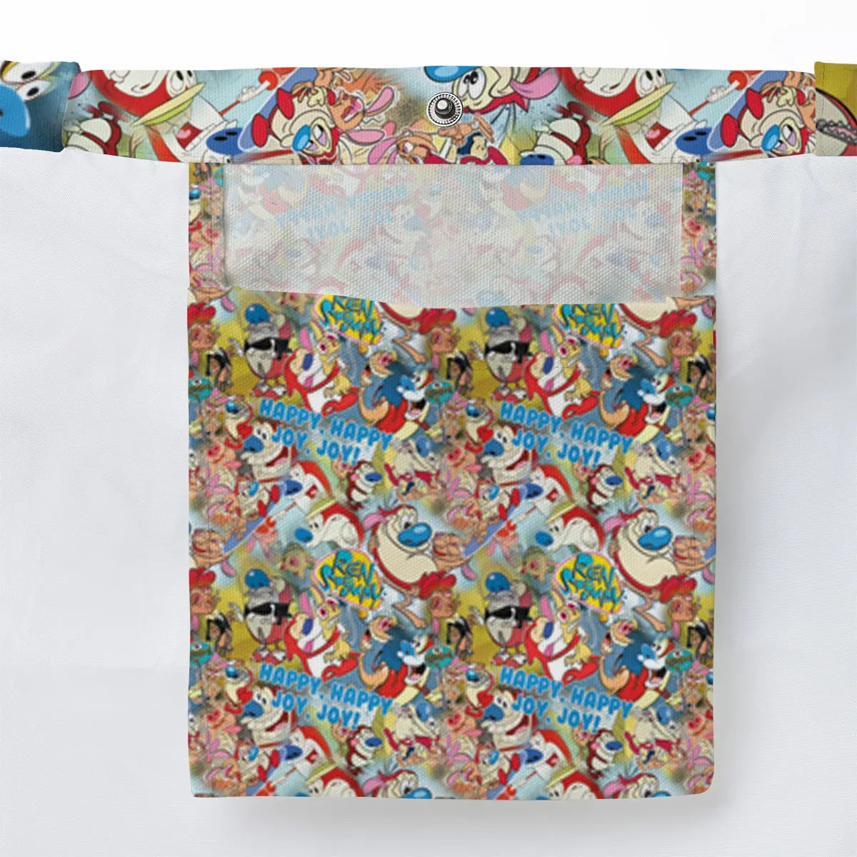 The Ren and Stimpy Show Large Tote Bag