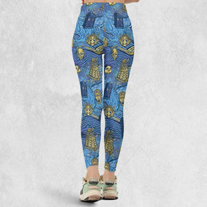 Starry Night Tardis Doctor Who Legging