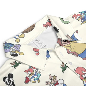 Woody Woodpecker Walter Lantz AOP Men/Women Polo Shirt