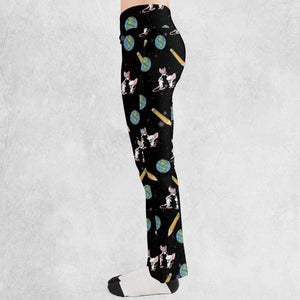 Geek Drip Pinky and The Brain Flare Leggings