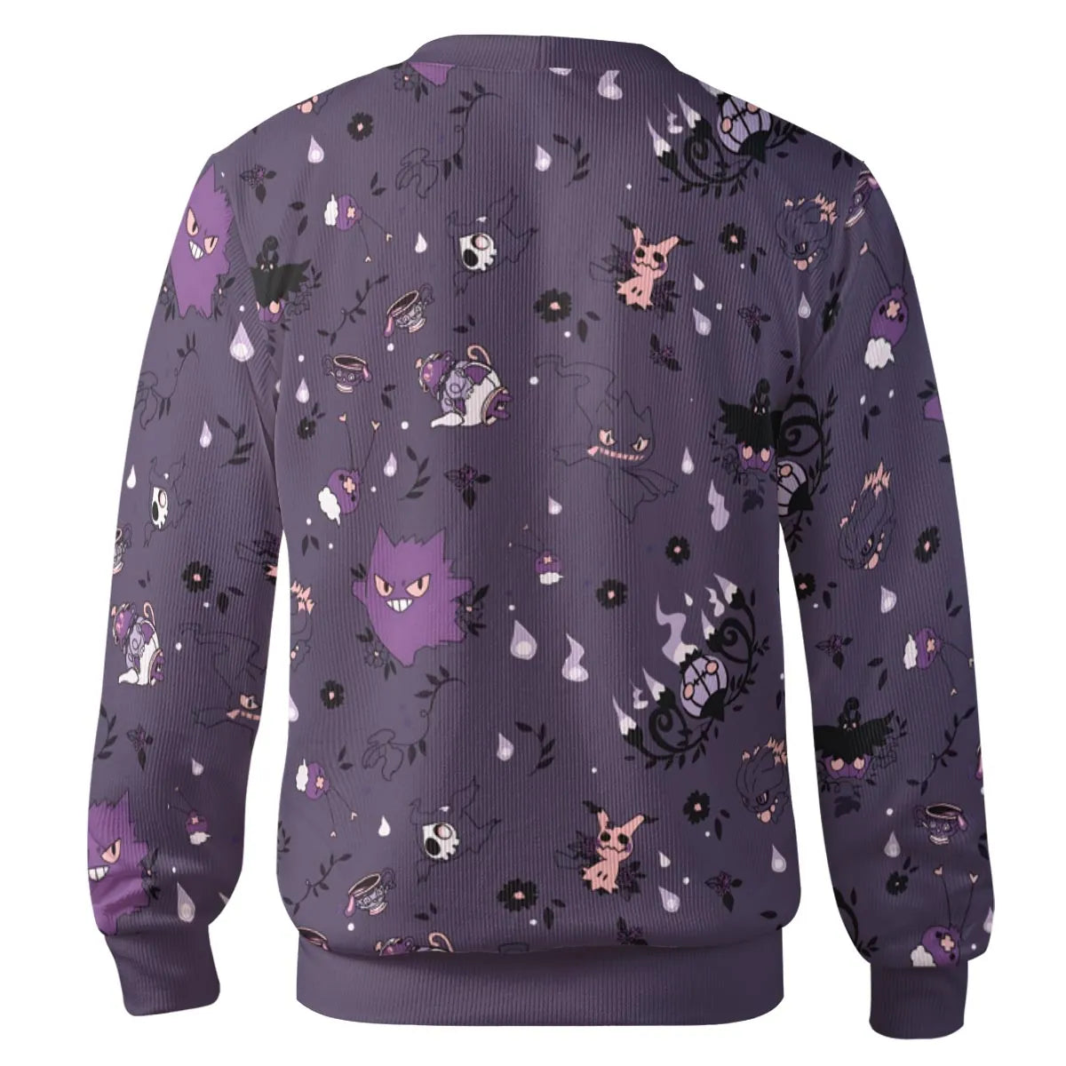 Pokemon Ghost-typen Gengar Banette Litwick Mismagius Cardigan