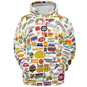 All-over Print Hoodie - V944V2E4 -  - 3