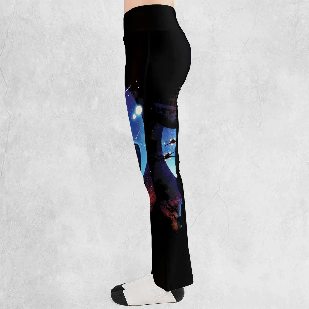 Droid Night Star Wars Flare Leggings