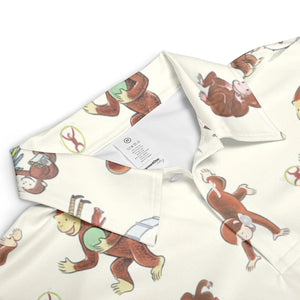 Riotsociety Curious George AOP Men/Women Polo Shirt
