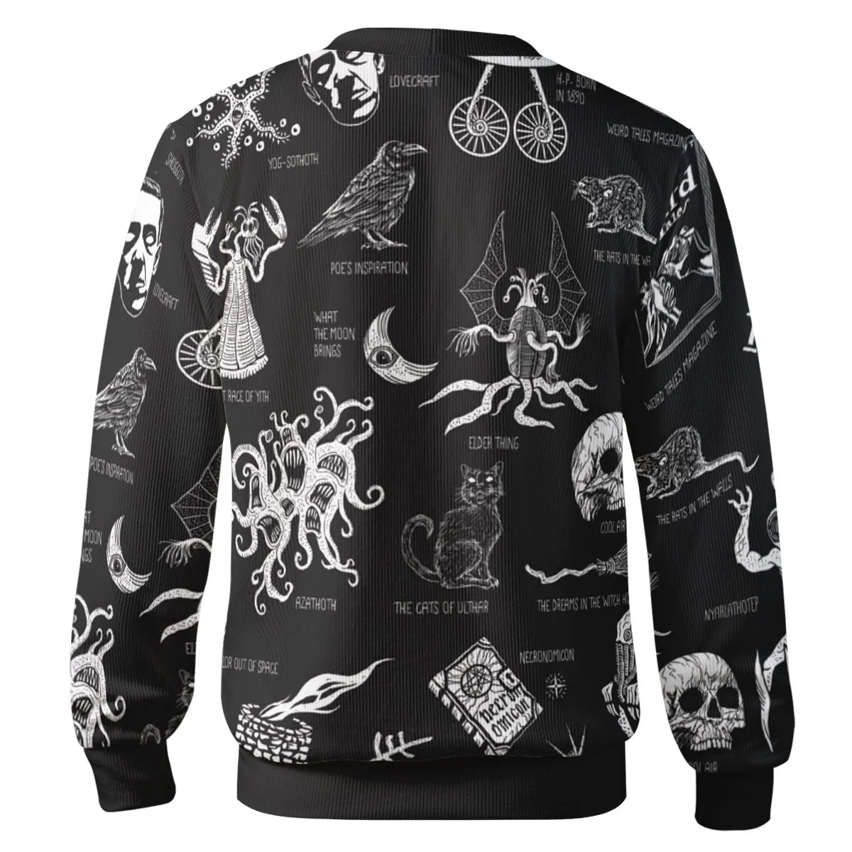 H.P. Lovecraft Monsters Cardigan