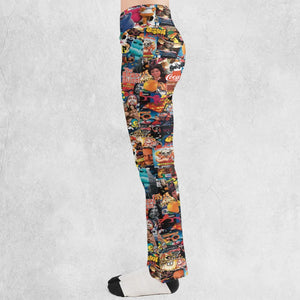POP Culture Flare Leggings