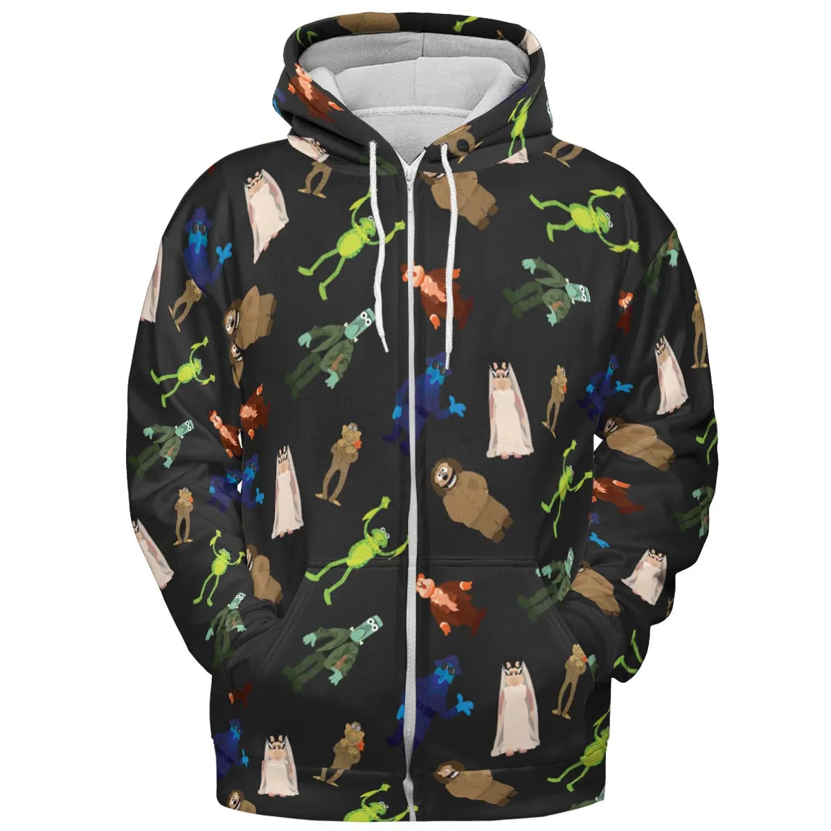 Muppet Monster All-over Print Hoodie