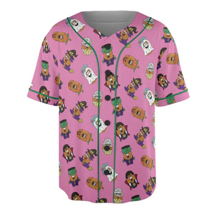 Halloween McNugget Buddies Unisex Baseball Jersey