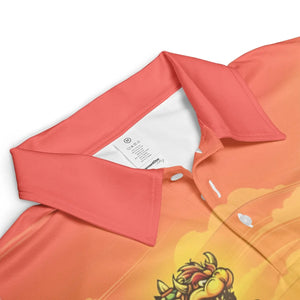 Plumber Kingdom Super Mario AOP Men/Women Polo Shirt
