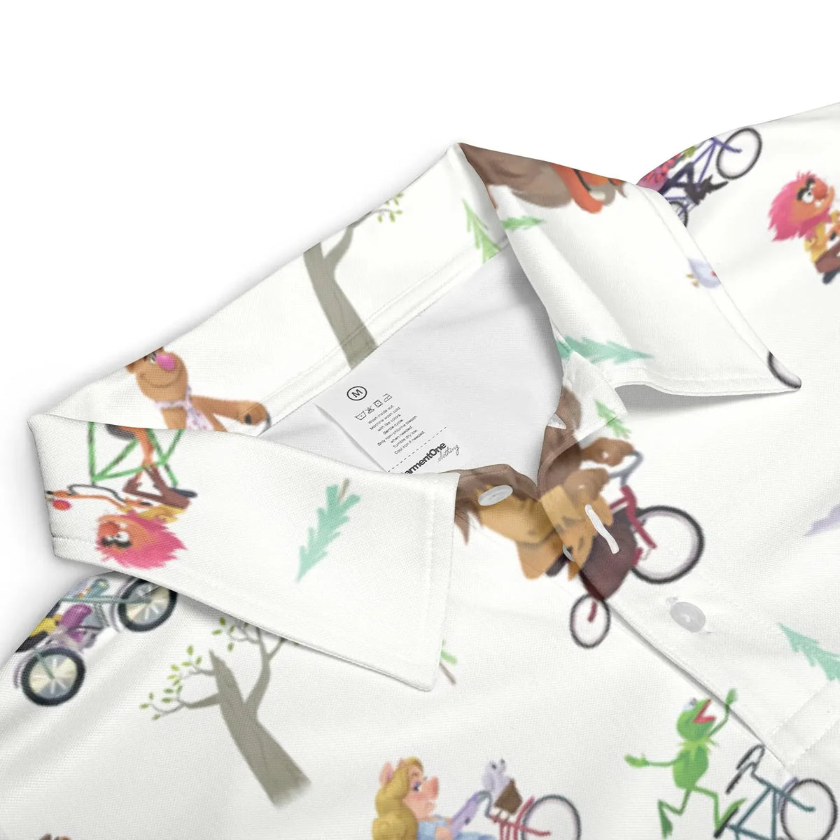 The Muppet Movie Bike Scene AOP Men/Women Polo Shirt