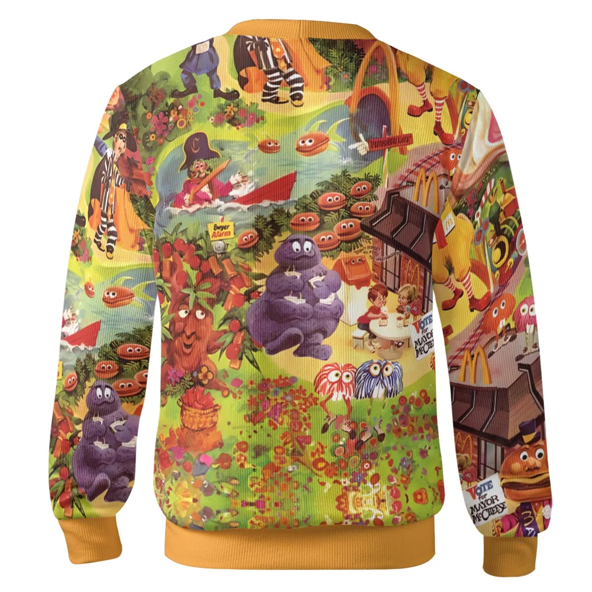 Wonder Foodland The Siege Of Mcdonaldland Cardigan