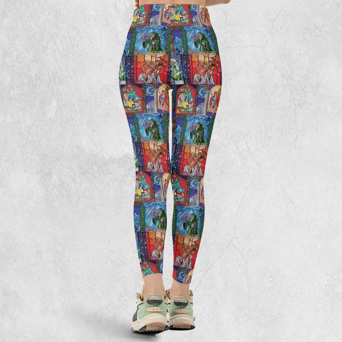 Beauty And The Beast Story Windows Legging