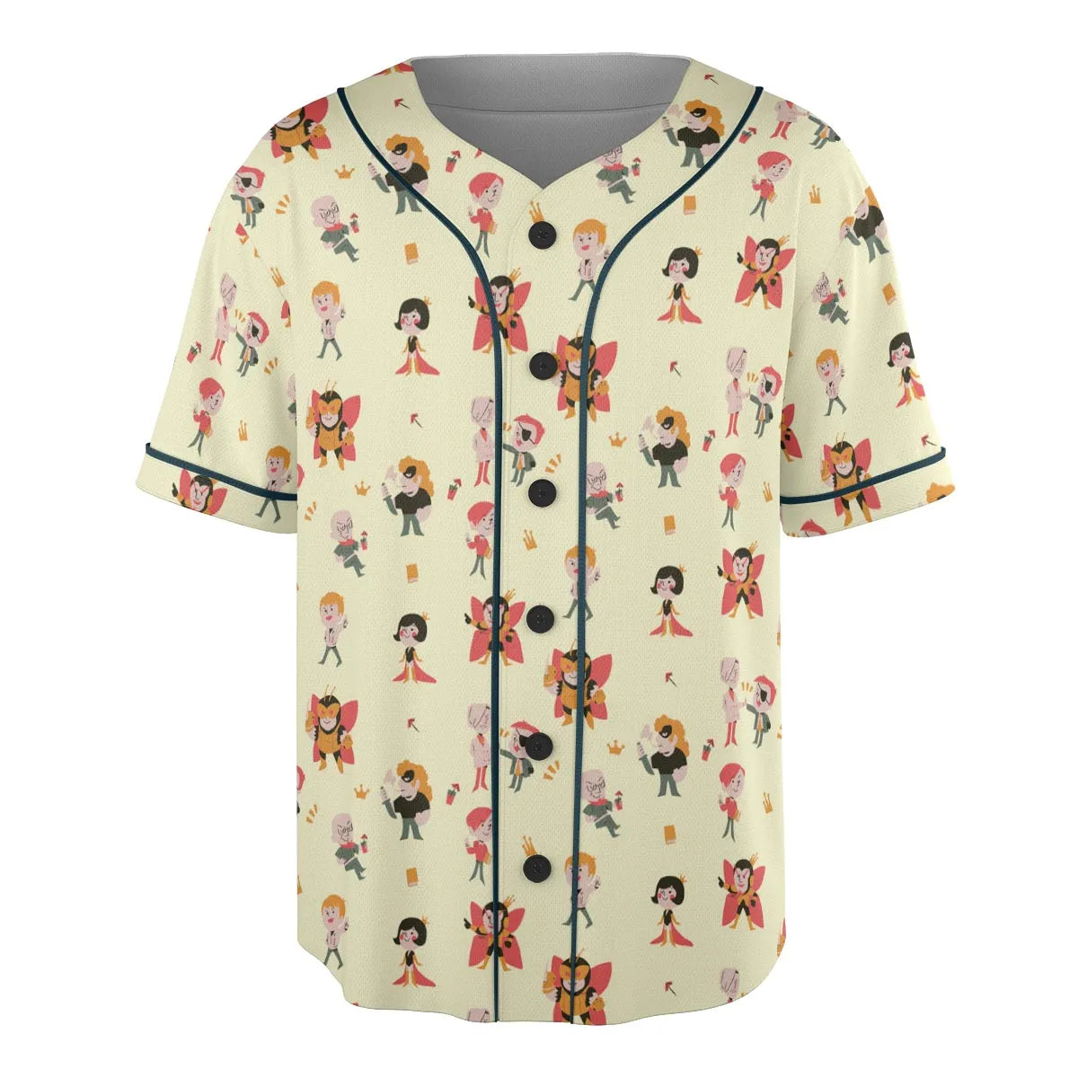 The Venture Bros Pattern Unisex Baseball Jersey