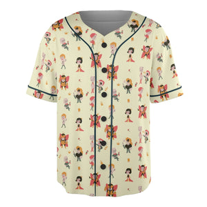 The Venture Bros Pattern Unisex Baseball Jersey
