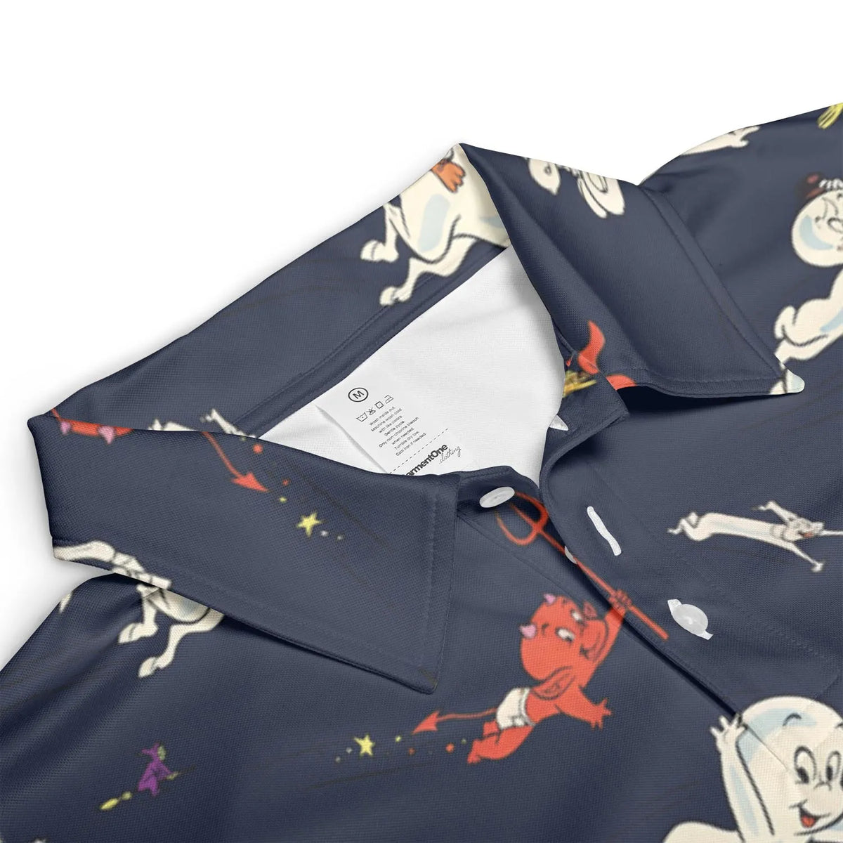 Casper Richie Rich Harvey Comic Characters AOP Men/Women Polo Shirt