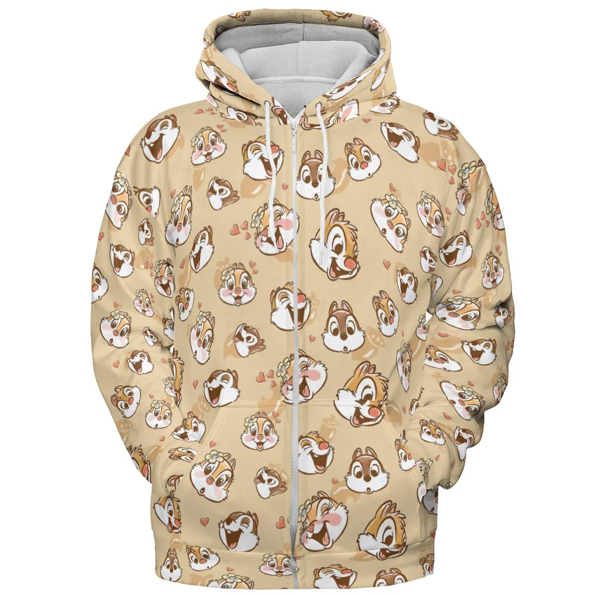Chip n Dale Rangers All-over Print Hoodie