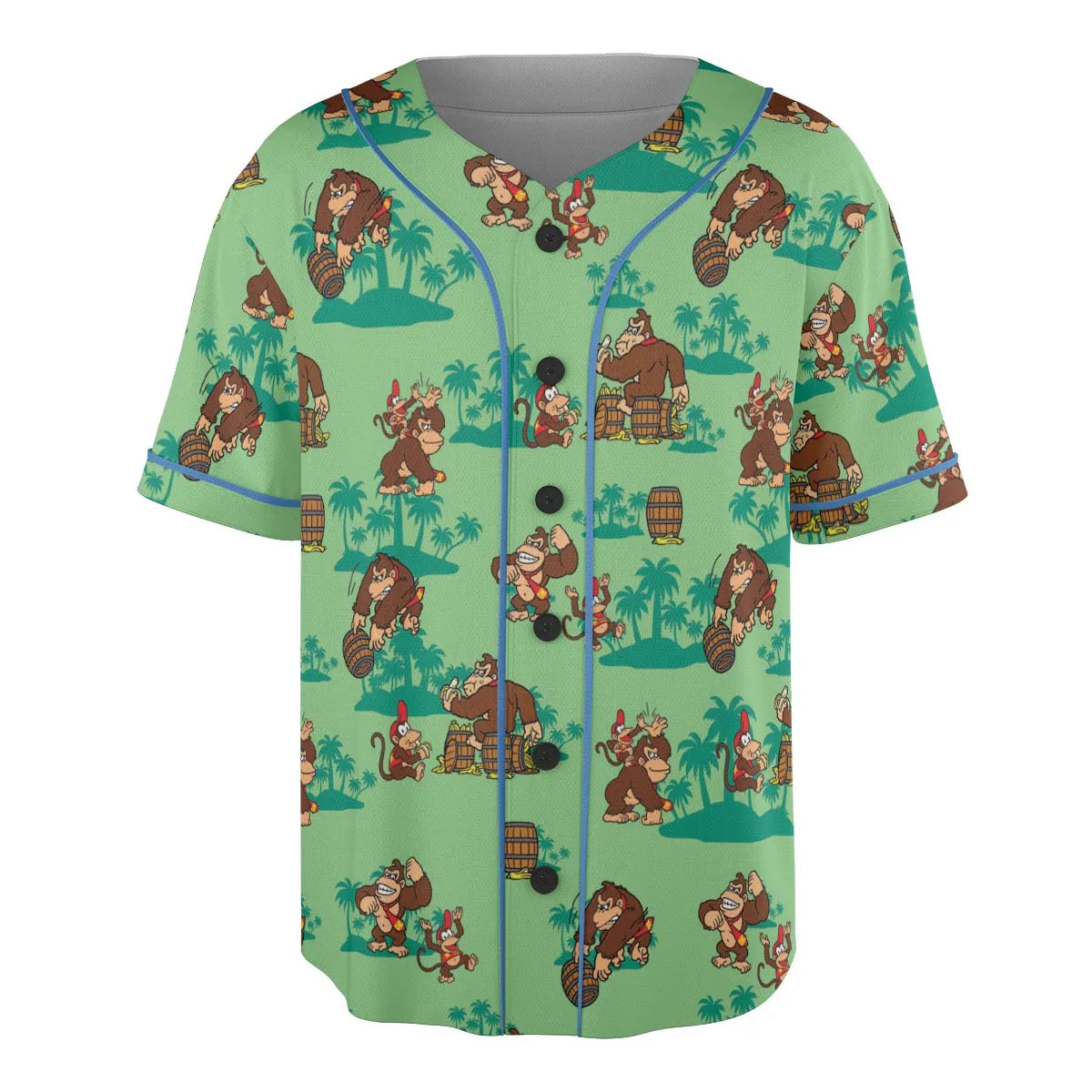 Donkey Kong & Diddy Kong Unisex Baseball Jersey