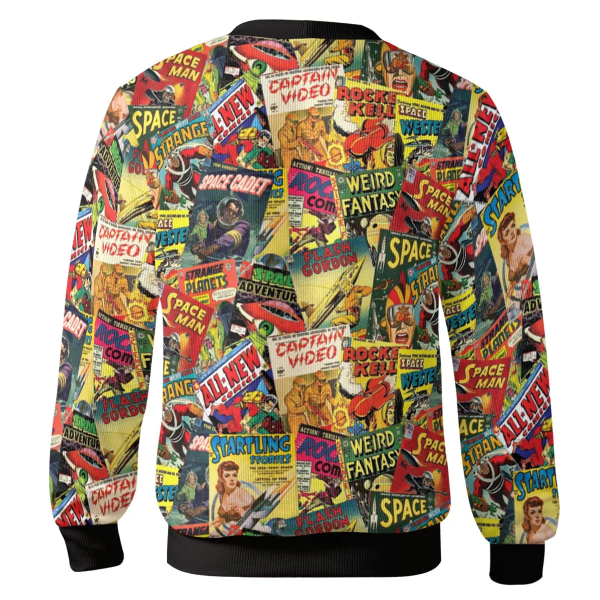 Vintage Science Fiction Sci-Fi Cardigan