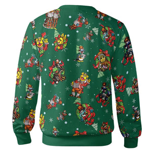 Christmas Carol Muppet Cardigan