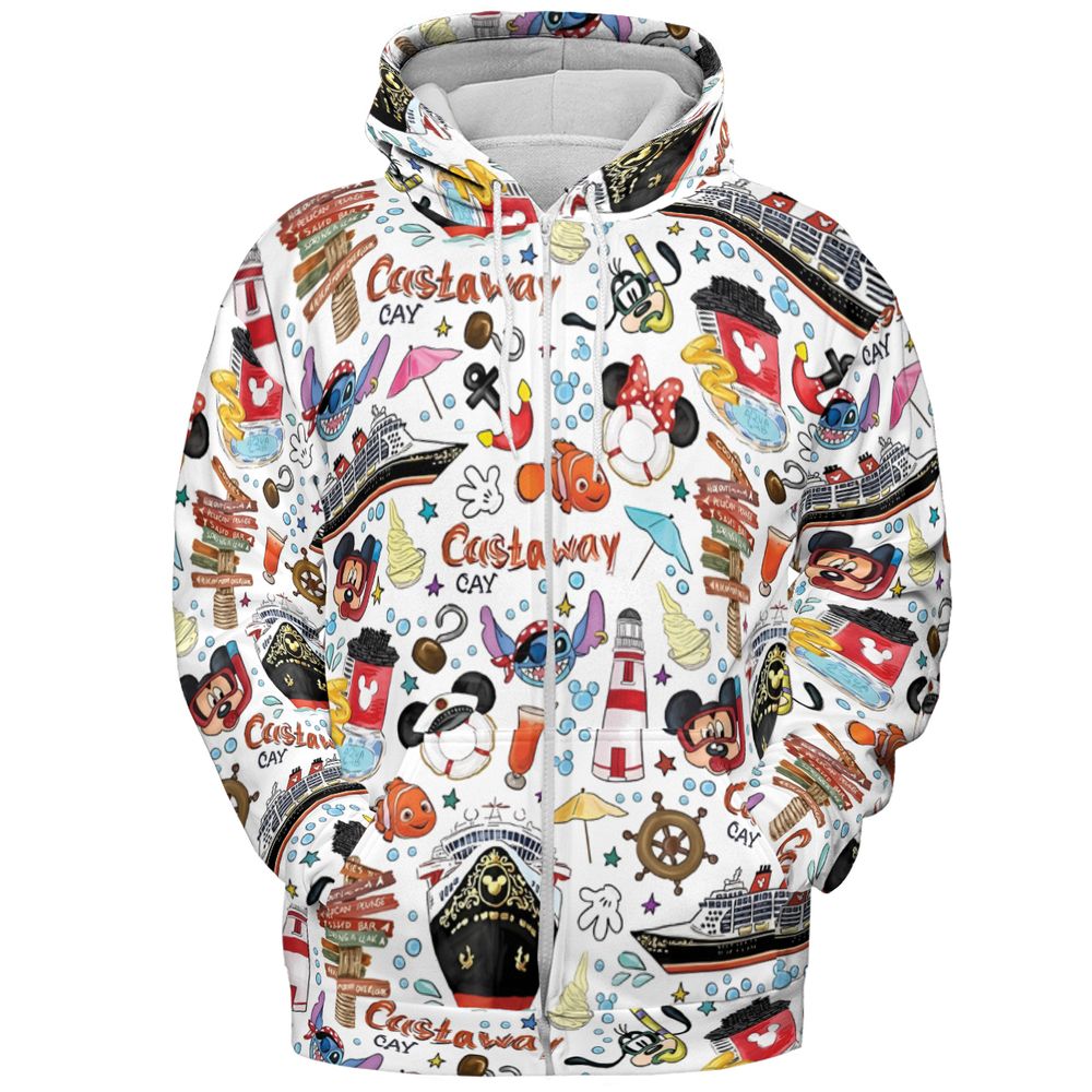 All-over Print Hoodie - VV39MN3A -  - 3
