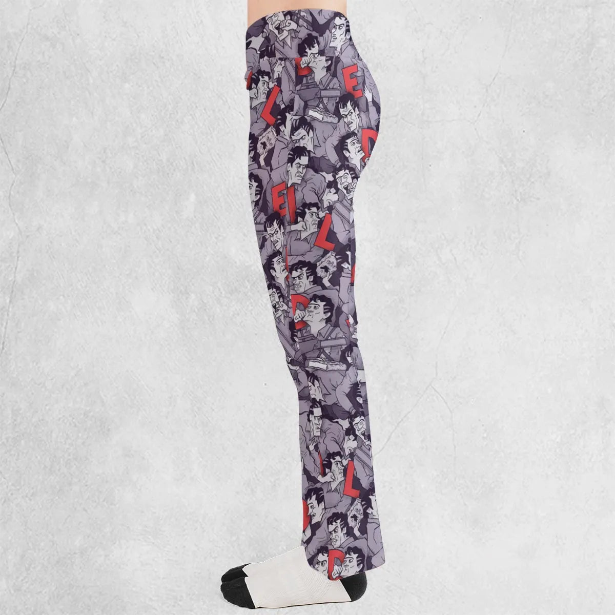 Chainsaw Evil Dead  Seamless Flare Leggings