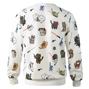Star Wars Characters as Cats Cardigan
