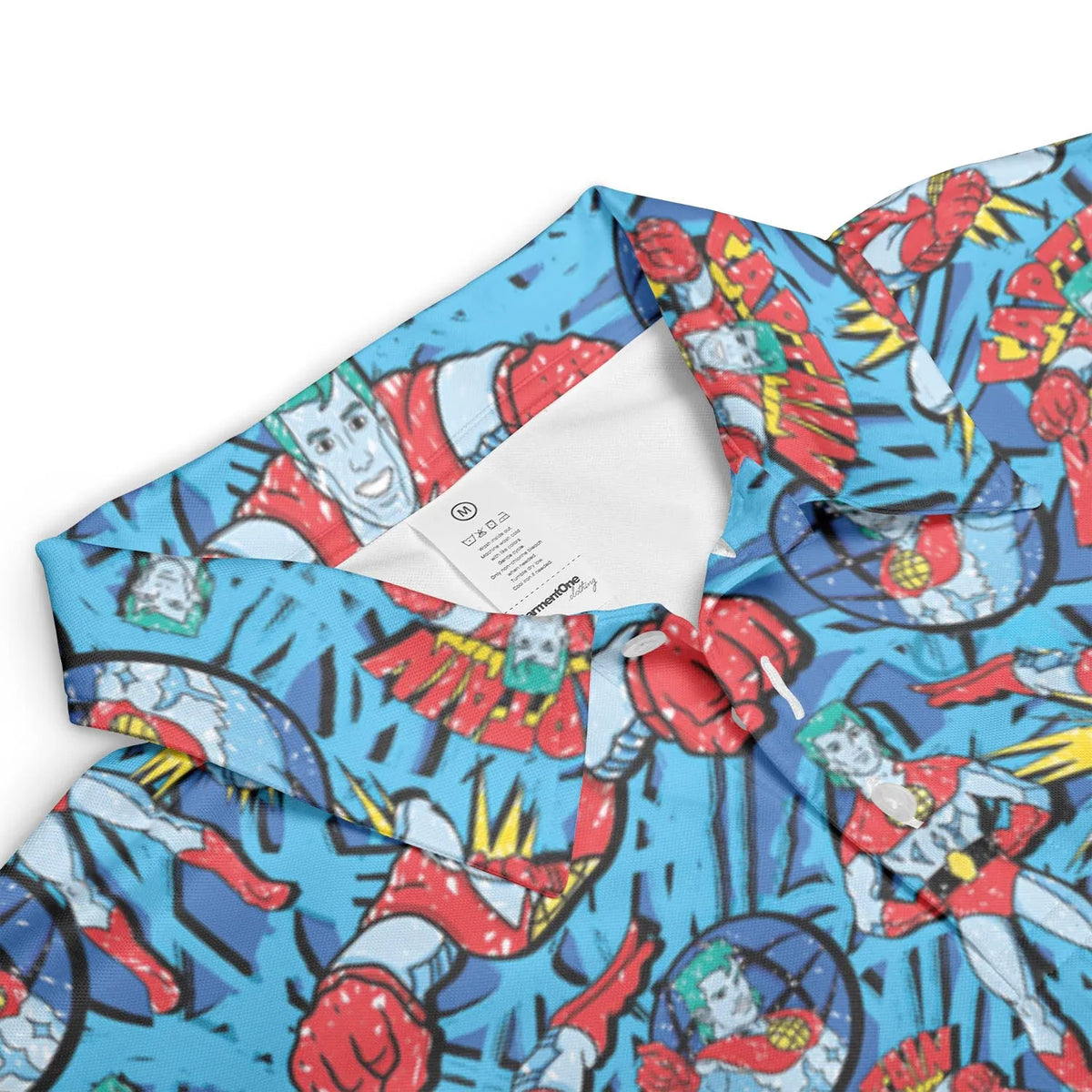Hero of the Environment Captain Planet and the Planeteers AOP Men/Women Polo Shirt