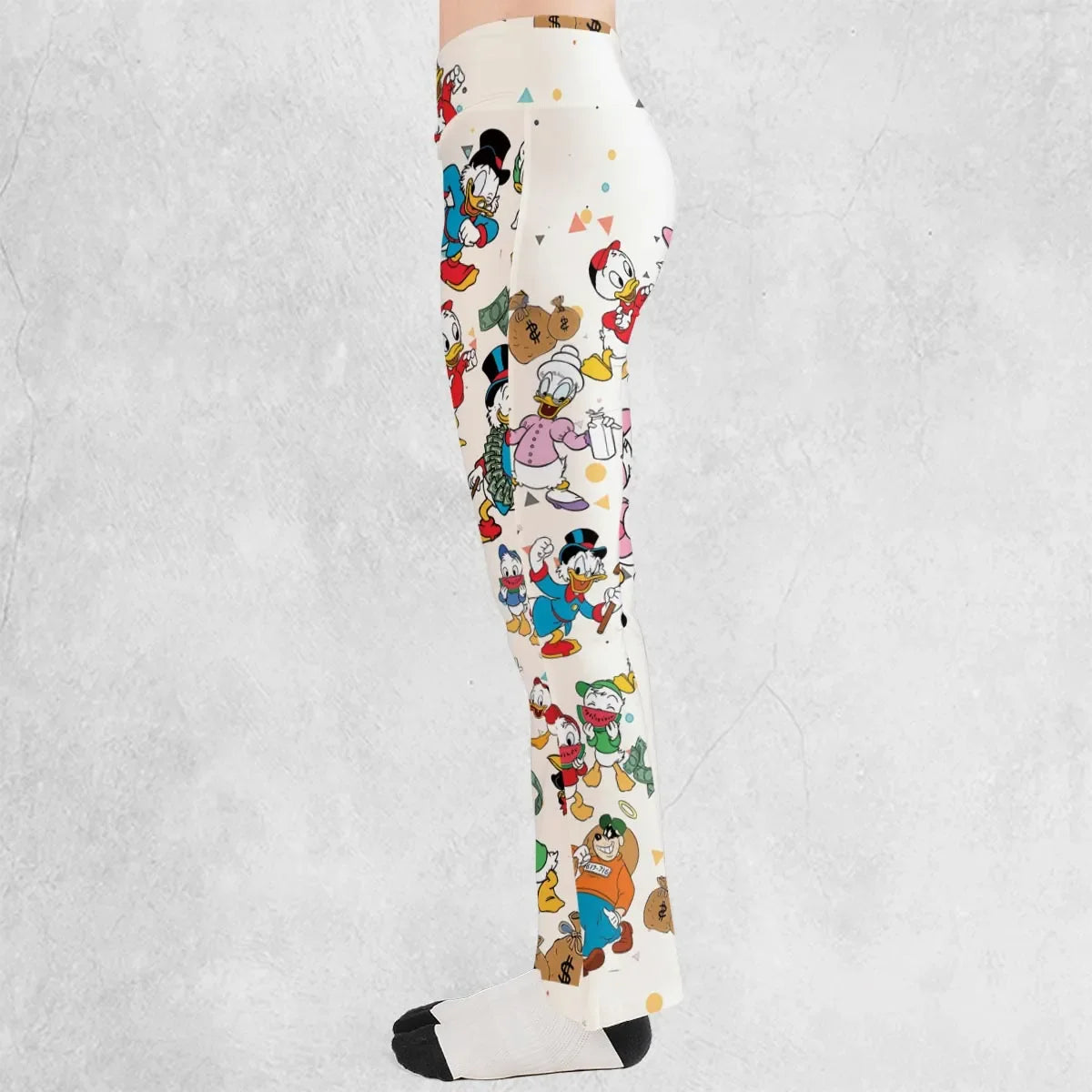 Donald Huey Dewey Ducktales Flare Leggings