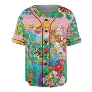 Foodland Mcdonaldland Unisex Baseball Jersey