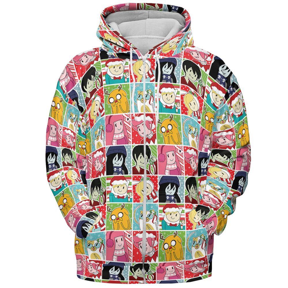 All-over Print Hoodie - MNWG166F -  - 3