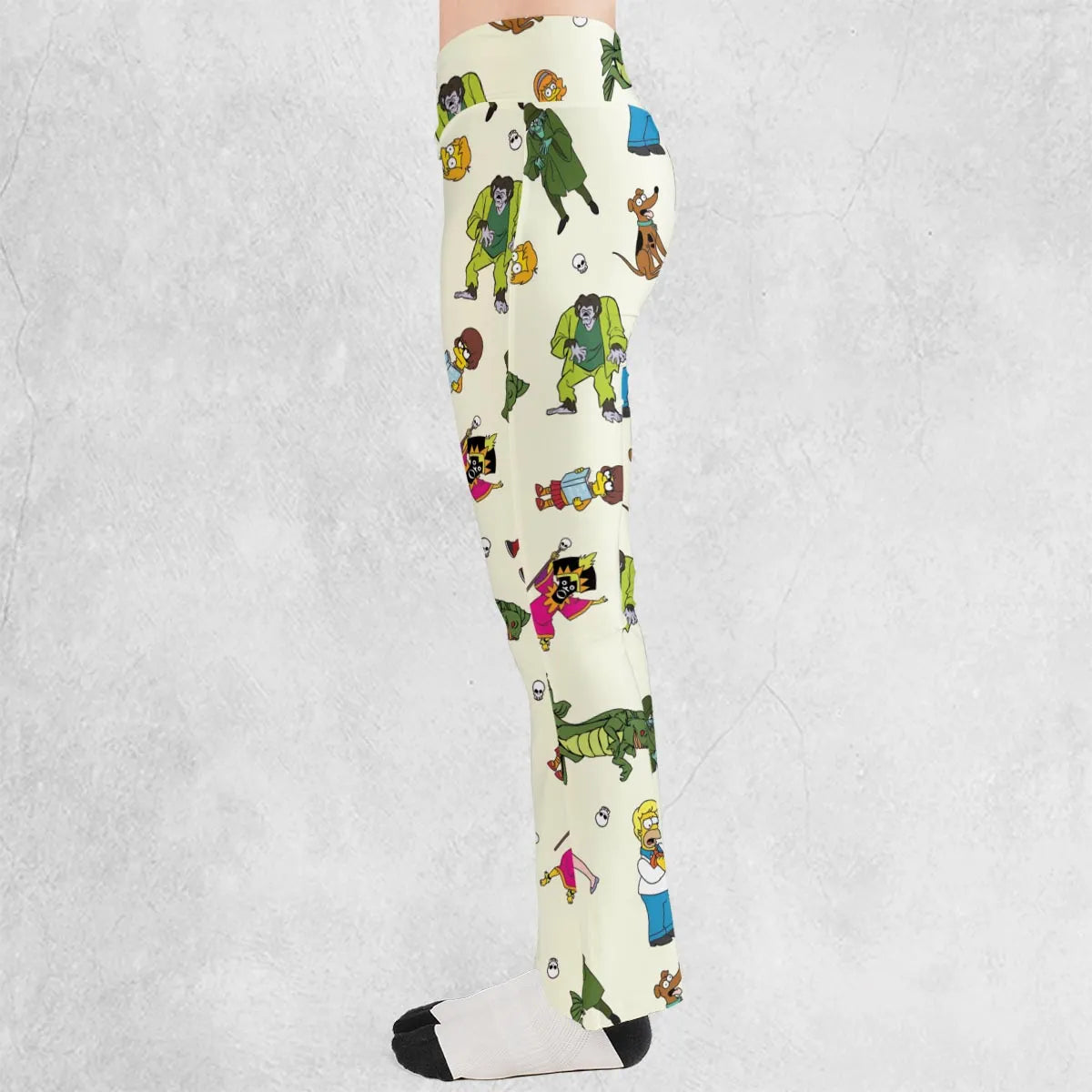 Mystery Simpsons Flare Leggings