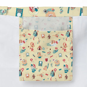 Ren and Stimpy Pattern Large Tote Bag