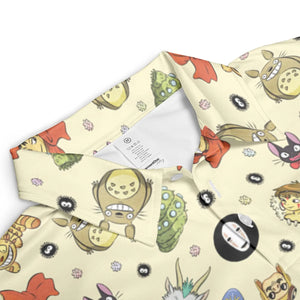 Ghiblipalooza Ghibli Themed AOP Men/Women Polo Shirt