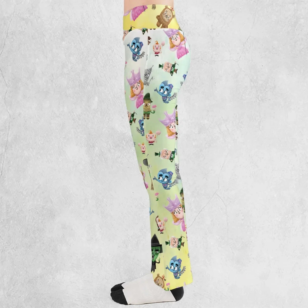 Glinda and Elphaba Meet and Greet Flare Leggings
