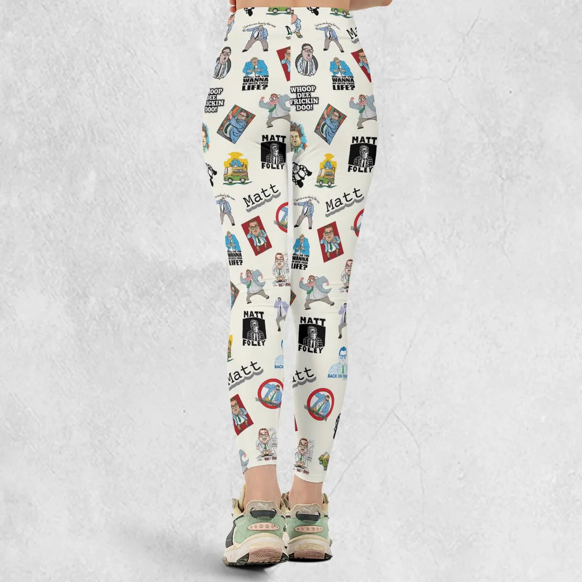 Chris Farley Matt Foley Motivational SNL Legging