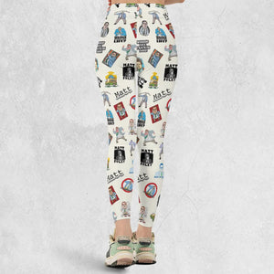 Chris Farley Matt Foley Motivational SNL Legging