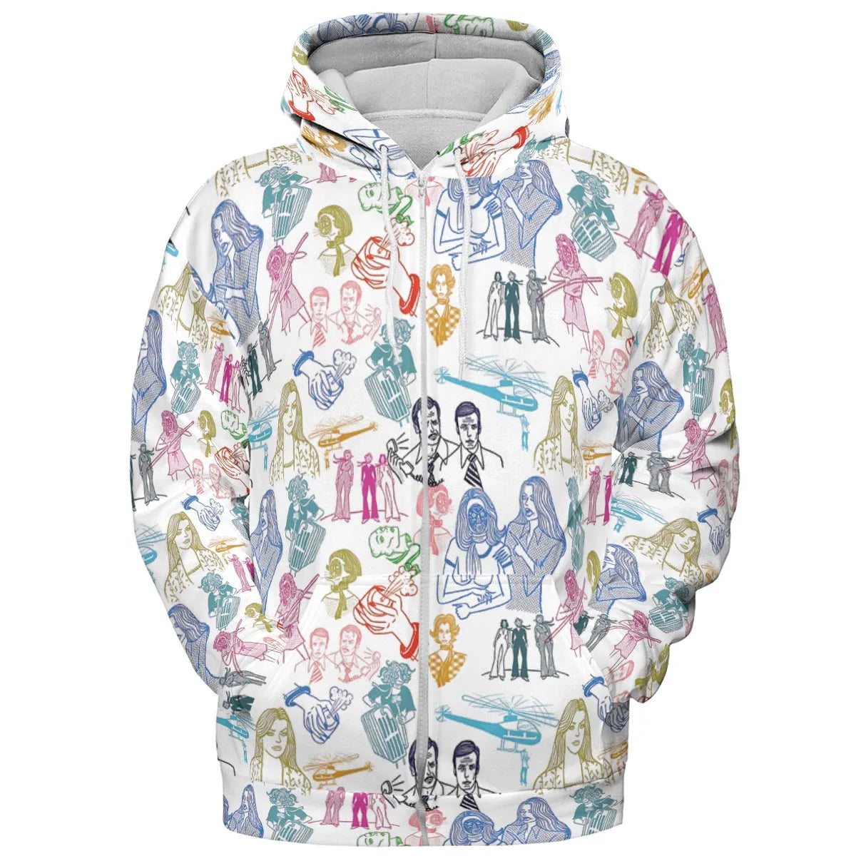 She Has The Strength To Do Anything The Bionic Woman All-over Print Hoodie